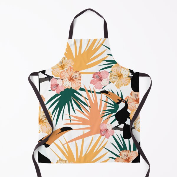 Item preview, Tropical pattern with toucan designed and sold by RoslynArt.