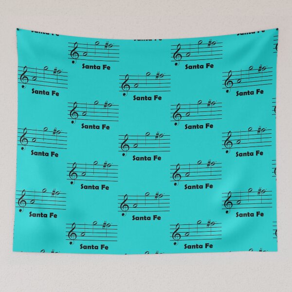 Item preview, Newsies Santa Fe Musical Notes with Text   designed and sold by brightcomets.