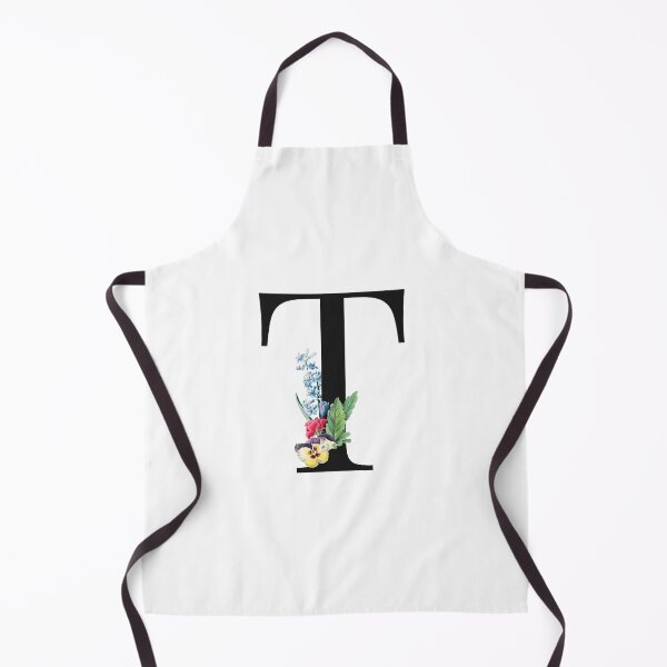 Item preview, Split Floral Letter Monogram | Personalized Flower Letter T designed and sold by BeeMeCreative.