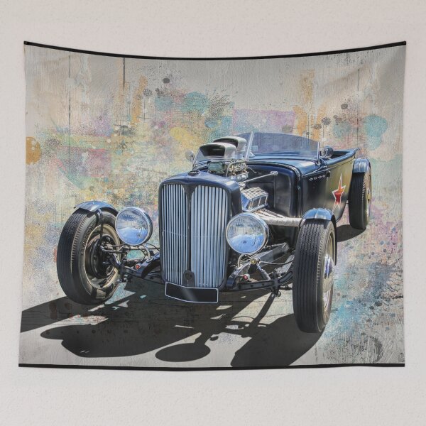Item preview, Red Star Roadster designed and sold by Hawley Designs.