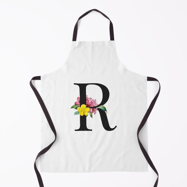 Item preview, Split Floral Letter Monogram | Personalized Flower Letter R designed and sold by BeeMeCreative.