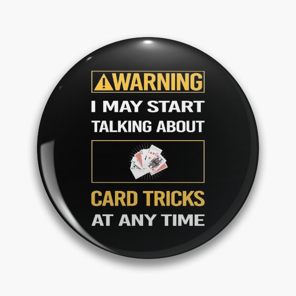 Item preview, Funny Warning Card Manipulation Trick Tricks designed and sold by ArydeaNoriega.