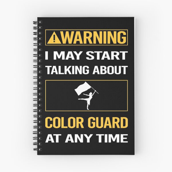 Item preview, Funny Warning Color Guard Colorguard designed and sold by ArydeaNoriega.