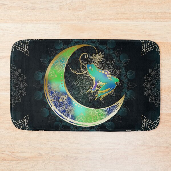 Item preview, Frog Mandala Moon Art designed and sold by RoslynArt.