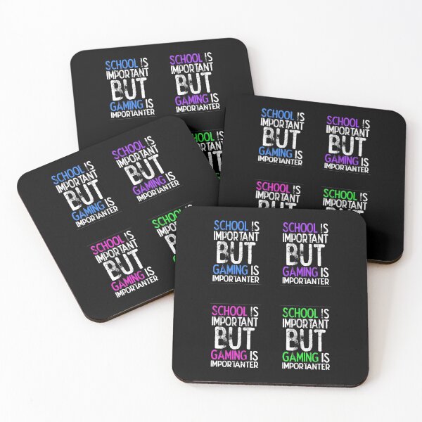Item preview, School Is Important But Gaming Is Importanter, Sticker Pack designed and sold by FNStuff.