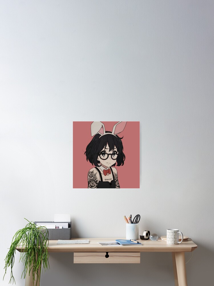 Mirai edgy edit Kyoukai no Kanata Poster for Sale by ShaddyKiddo