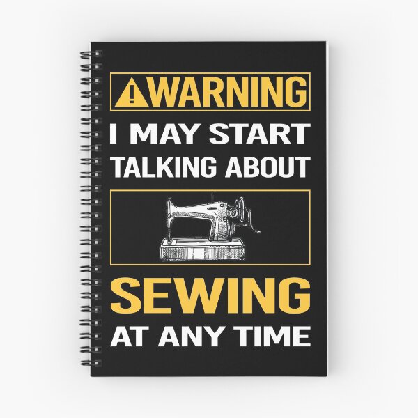 Item preview, Funny Warning Sewing designed and sold by FulviaContreras.