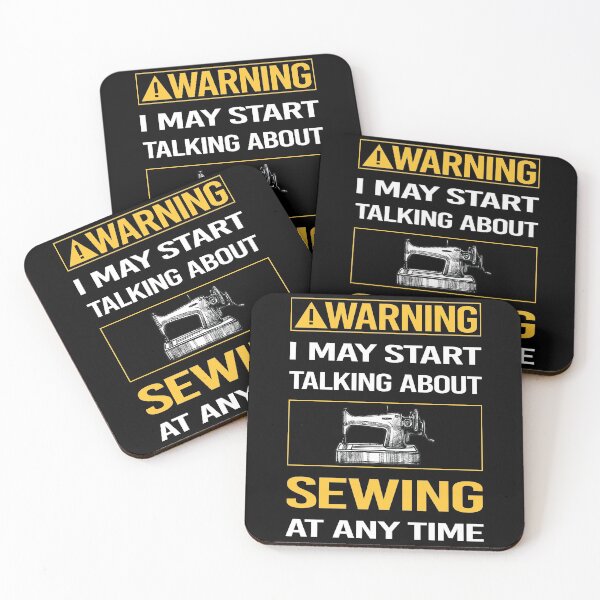 Item preview, Funny Warning Sewing designed and sold by FulviaContreras.