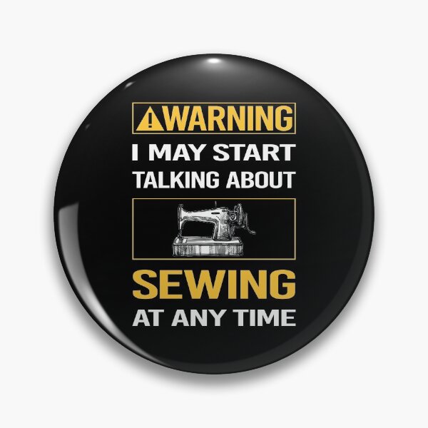 Item preview, Funny Warning Sewing designed and sold by FulviaContreras.