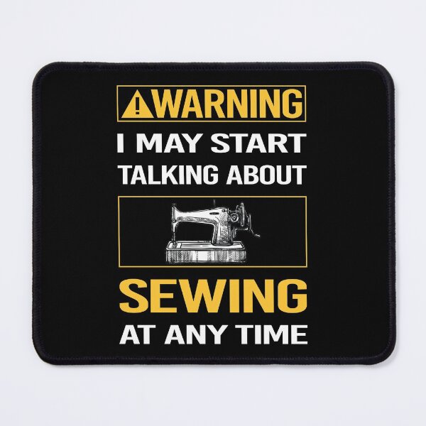 Item preview, Funny Warning Sewing designed and sold by FulviaContreras.