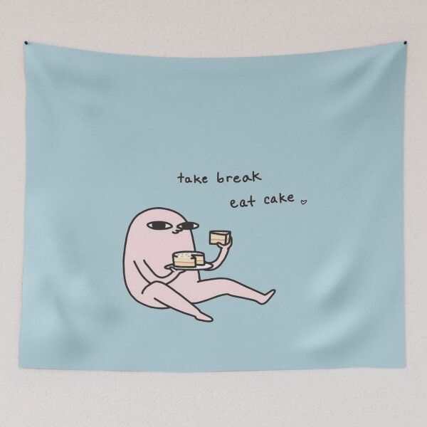 Item preview, kentipz take break eat cake designed and sold by NAD-990.