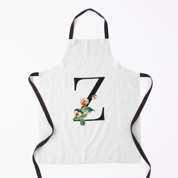 Item preview, Split Floral Letter Monogram | Personalized Flower Letter Z designed and sold by BeeMeCreative.