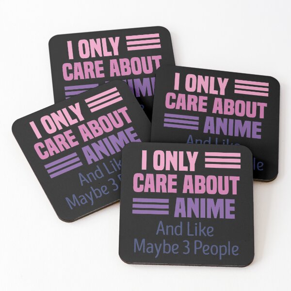 Item preview, I Only Care About Anime And Like Maybe 3 People designed and sold by medbdj.