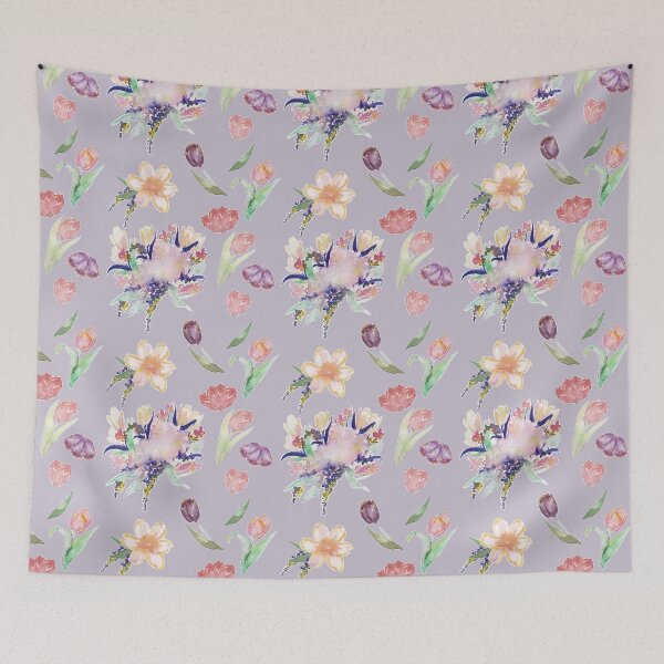 Item preview, Tulip Bouquet ( lilac ) designed and sold by BreezeShih.