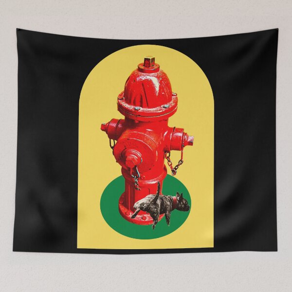 Item preview, Puppy Dog Peeing On Fire Hydrant designed and sold by CBCreations73.