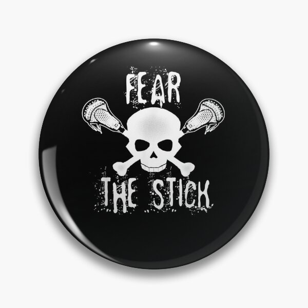 Item preview, Funny Lacrosse Apparel - Fear the Stick - Skull & Crossbones designed and sold by Zacjketo384.