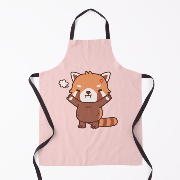 Item preview, Angry But Still Cute Standing Red Panda designed and sold by rustydoodle.