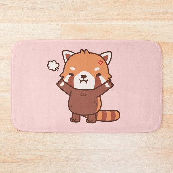 Item preview, Angry But Still Cute Standing Red Panda designed and sold by rustydoodle.