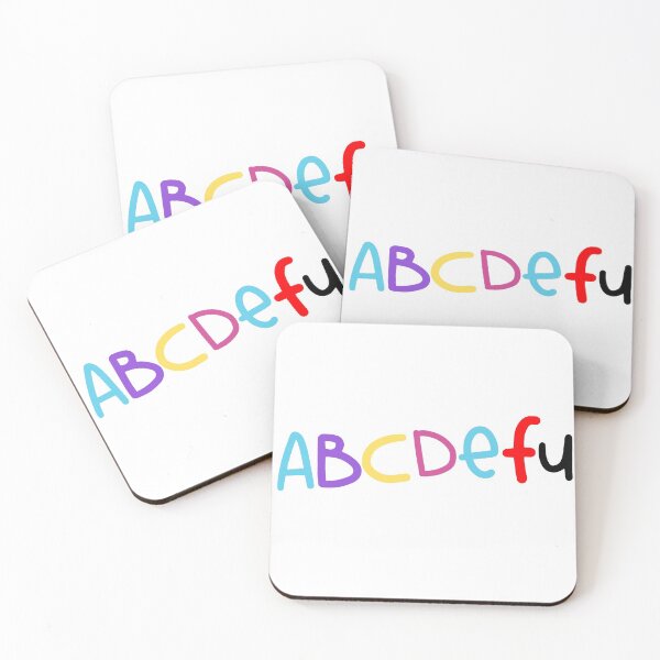 Item preview, ABCDEFU  designed and sold by DiscoVibes.