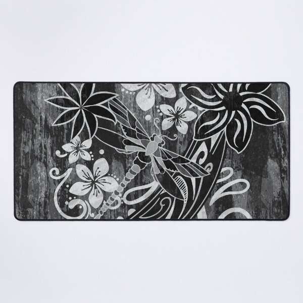 Item preview, Hawaiian Black Dragon Fly Tribal designed and sold by sunnthreads.