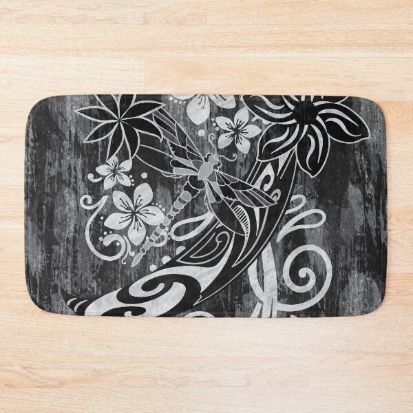 Item preview, Hawaiian Black Dragon Fly Tribal  designed and sold by sunnthreads.