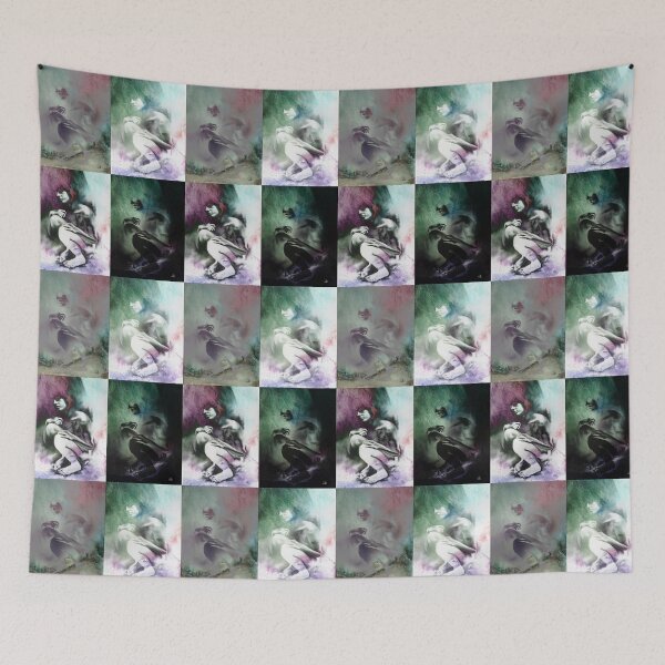 Item preview, Pensive - Drawing with MULTI mood texture designed and sold by Paul Davenport.