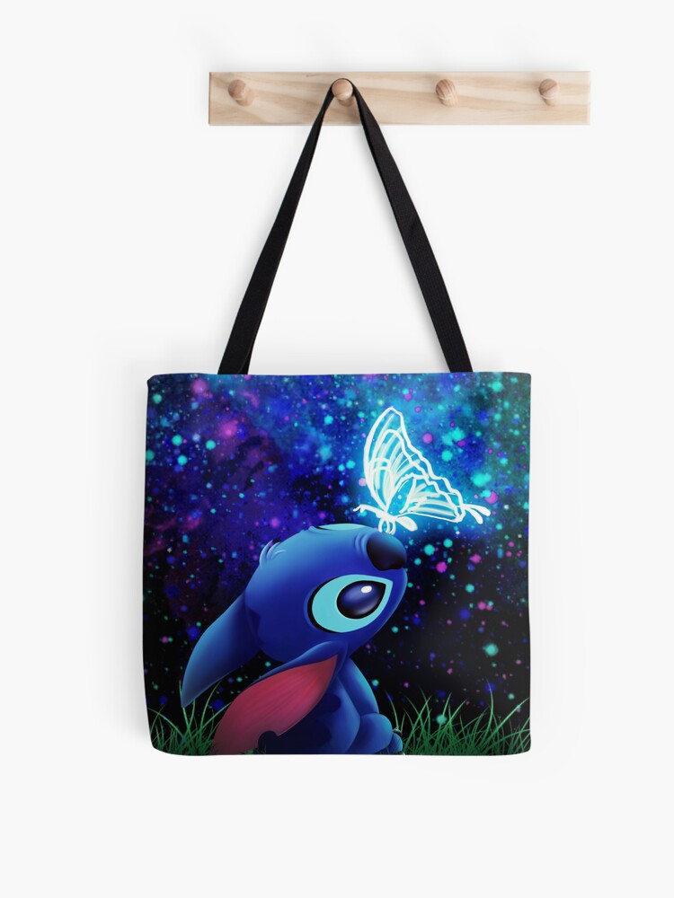 stitch butterfly Starry sky Tote Bag for Sale by cloud lee