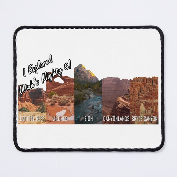 Item preview, Utah National Parks: Bryce, Zion, Canyonlands, Arches, Capitol Reef designed and sold by stermitkermit.