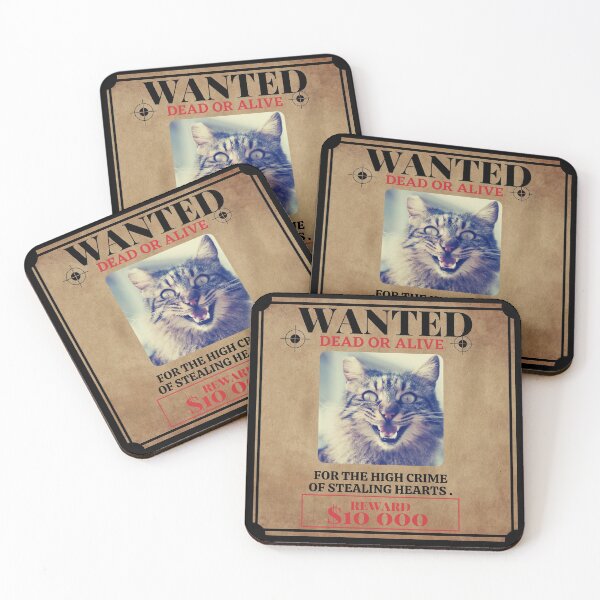 Item preview, WANTED , bad kitty.  designed and sold by Pratyush1111.