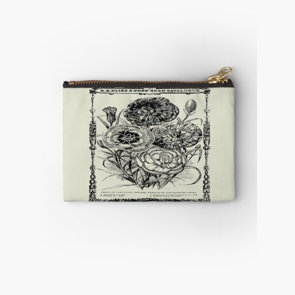 Item preview, Spring Catalogue Dianthus Vintage Botanical Illustrations 1877 designed and sold by taiche.