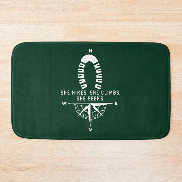 Item preview, She Hikes Climbs Seeks designed and sold by champagnemoment.