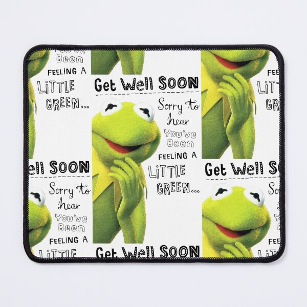 Item preview, Muppets Kermit Get Well Soon designed and sold by TaraSquires.
