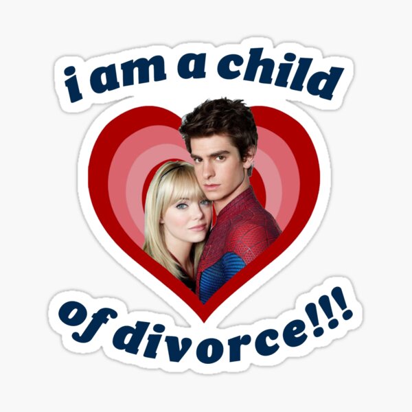 Child of Divorce Sticker