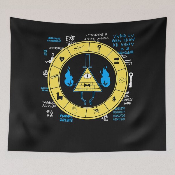 Item preview, Gravity Falls - Bill Cipher Zodiac Classic T-Shirt designed and sold by RobertYork1.