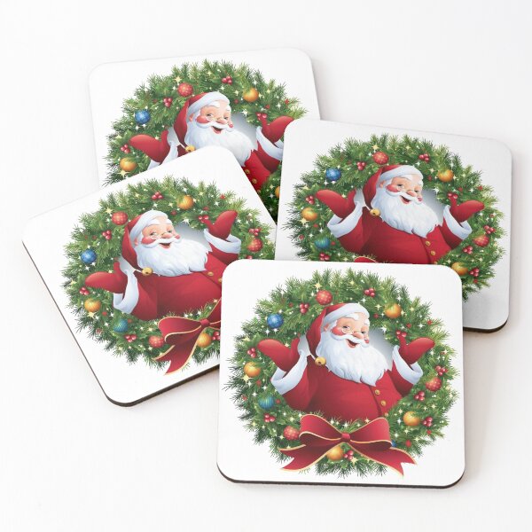 Item preview, Santa Claus Christmas decoration Balloon Wreath, Santa Claus, holidays, fictional Character png designed and sold by azomiross.