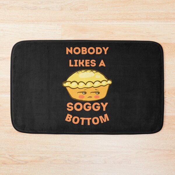 Item preview, Nobody Likes A Soggy Bottom Cartoon Pie designed and sold by BhavyaBathla.