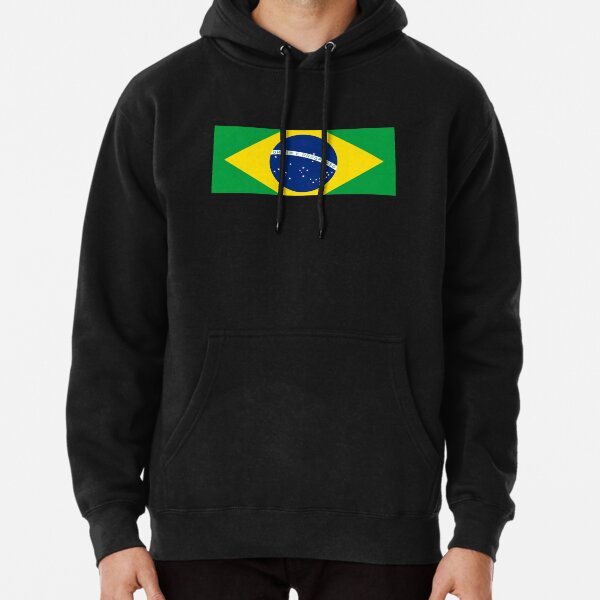 Brazil flag I Brazilian Souvenirs' Men's Hoodie