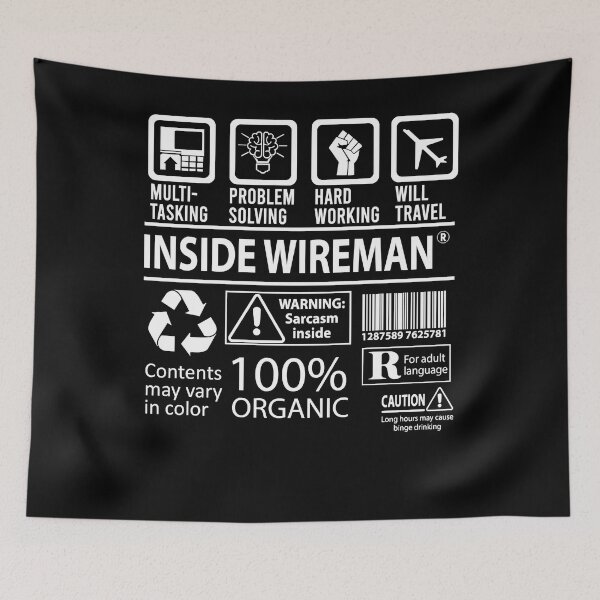 Item preview, Music Vintage Inside Wireman Multitasking Job Gift Movie Fans designed and sold by Mskarinacrooksv.