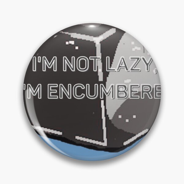 Item preview, Ark Survival Evolved Encumbered Sticker designed and sold by BenjaminHeibner.