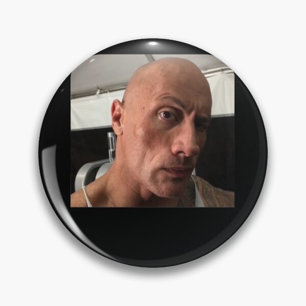 Item preview, Dwayne The Rock Johnson eyebrow raise meme Classic designed and sold by GlennSpillman.