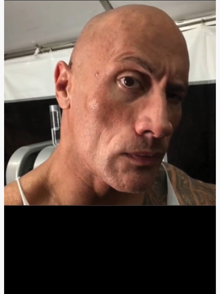 The Rock Raises His Eyebrow 