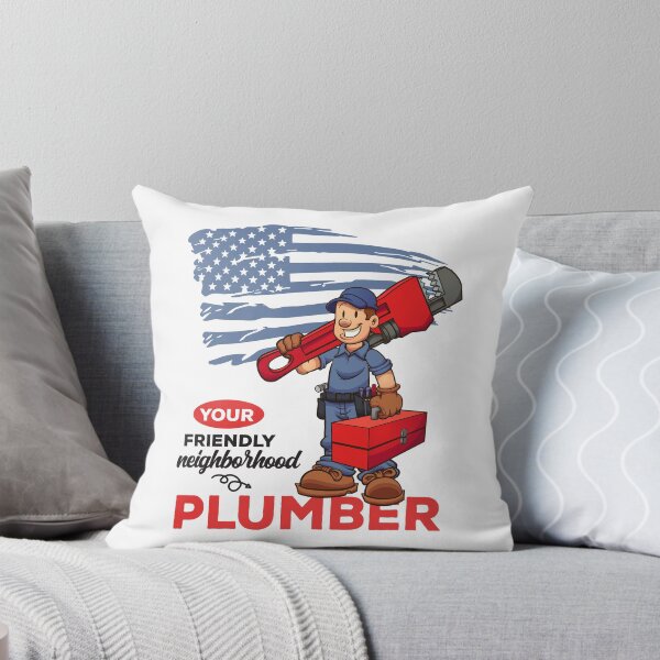 Item preview, Friendly Plumber USA American Flag - Blue&Red - Dark designed and sold by epicmarketing.