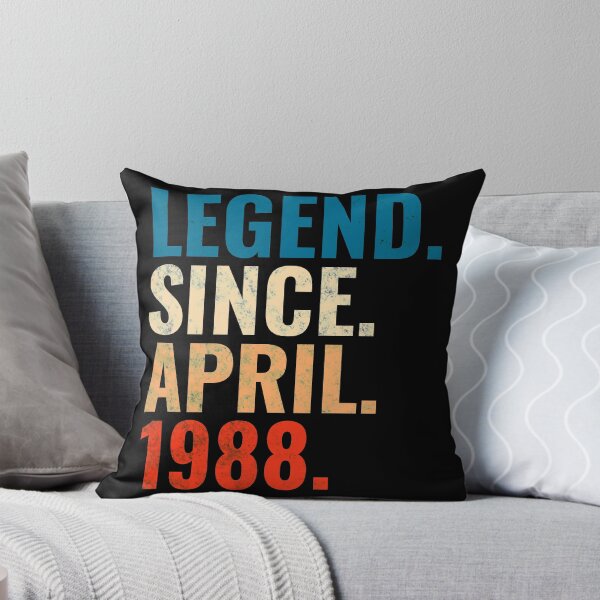 Item preview, Legend Since April 1988 Retro Vintage designed and sold by Teelogic.