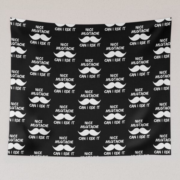 Item preview, Nice Mustache -Funny  designed and sold by Rally-Girl.