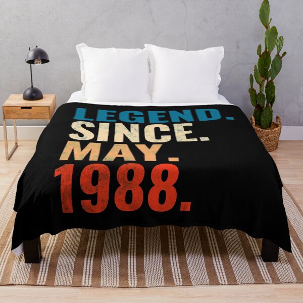 Item preview, Legend Since May 1988 Retro Vintage designed and sold by Teelogic.