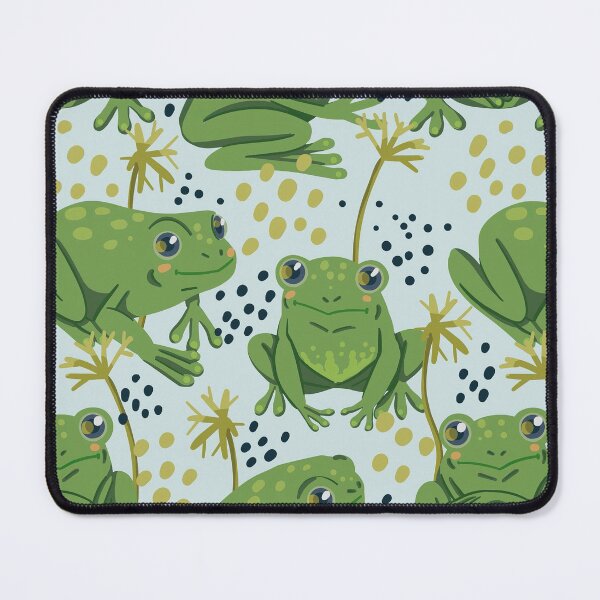 Item preview, Cute Green Frog designed and sold by DarelliBeauty.