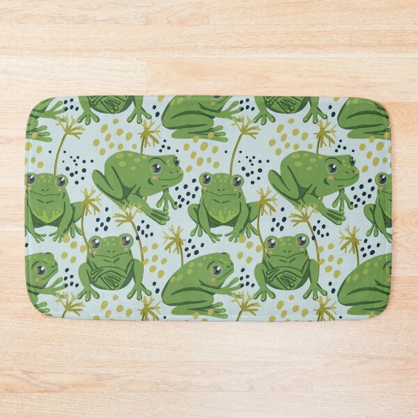 Item preview, Cute Green Frog designed and sold by DarelliBeauty.