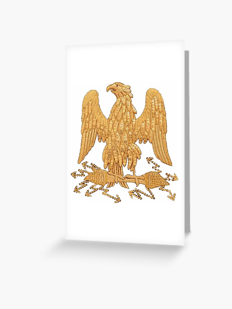 Tarjetas de felicitación «Águila imperial francesa napoleónica» de  BasilBarfly | Redbubble