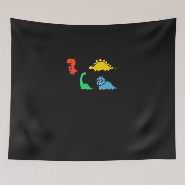 Item preview, Primary Colour Dino Pack Sticker designed and sold by RufetGambar.