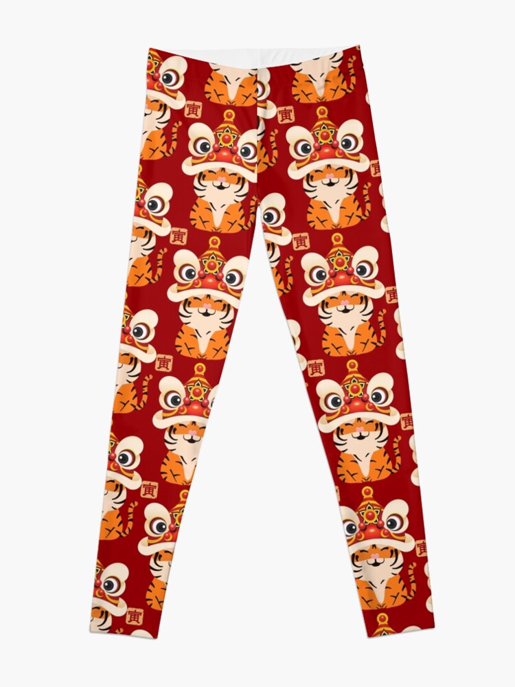 Disover Chinese New Year of the Tiger 2022 | Leggings